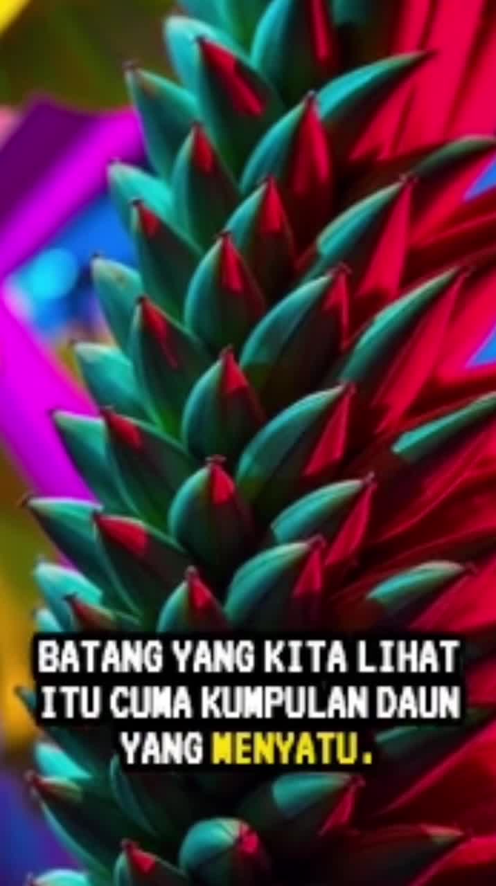 ternyata pisang itu dulunya rumput loh