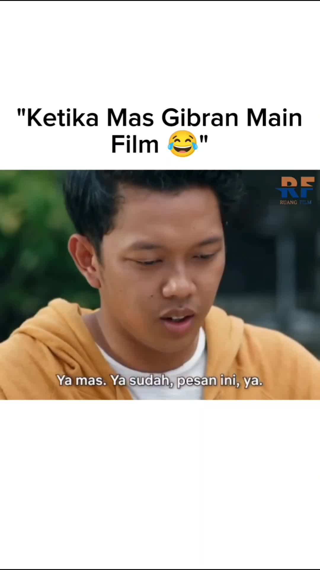 Mas Gibran Sebelum Jadi Cawapres ?
