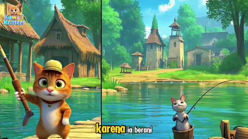 petualangan Pino part 1  #Kucing  #ceritaanak