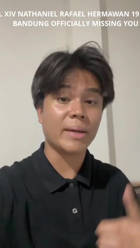 IDOL XIV NATHANIEL RAFAEL HERMAWAN 19 TAHUN BANDUNG OFFICIALLY MISSING YOU # #INDONESIANIDOL