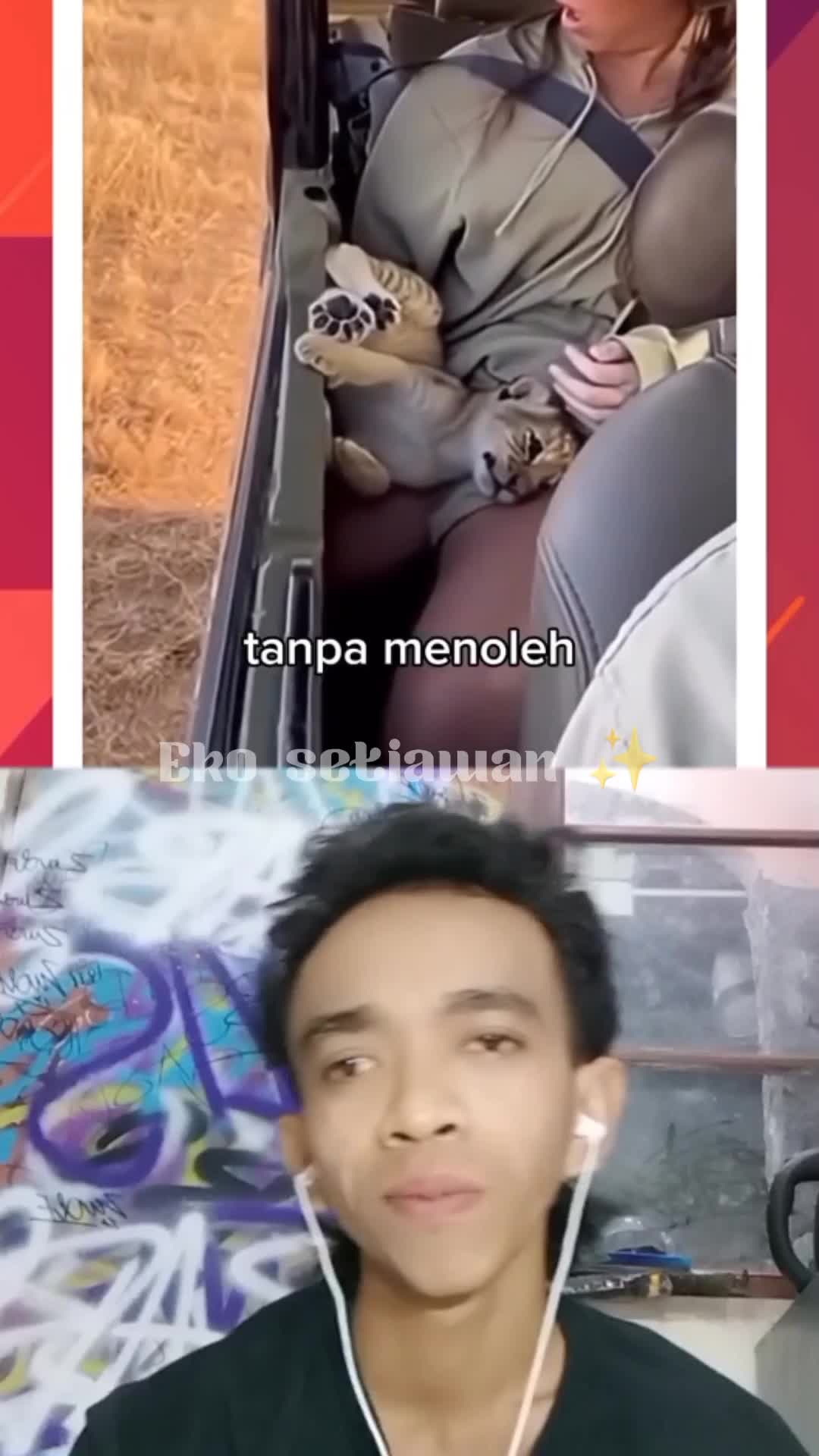 ibu singa' itu tiba tiba menyerahkan anaknya ke wanita itu😱 #reactiont #clipper #duett #edit #virall 