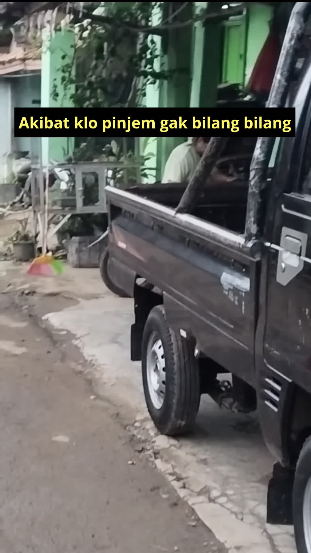 kelakuan kawan.. pinjem gk bilang lagi