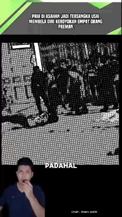 Pria di Asahan Jadi Tersangka Usai Membela diri Keroyokan Empat Orang Preman, Netizen Geram Dengan Hukum di Konoha. #videoedukasi  #kriminal