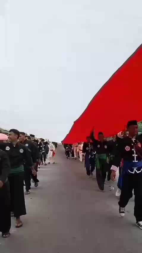 kemeriahan acara karnaval kecamatan Tambakrejo 30 Agustus 2025
