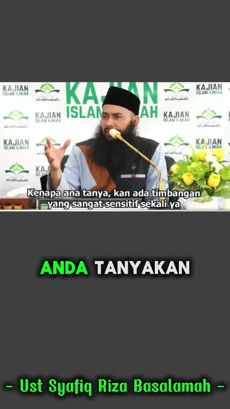 Sekecil Apapun Di Hitung Di Hari Kiamat 🥺

#ustadzsyafiqrizabasalamah #dakwah #ceramahislam #fyp 