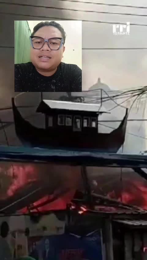 Kebakaran terjadi di Kel. Sangaji, Ternate Utara, Maluku Utara