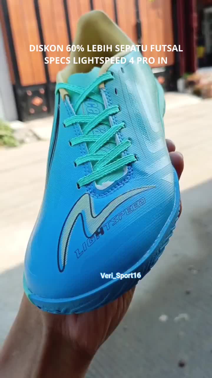 DISKON 60% LEBIH SEPATU FUTSAL
SPECS LIGHTSPEED 4 PRO IN
Rp.599.800 JADI Rp.230.000

VERI SPORT ORIGINAL GAK HARUS MAHAL.
ORDER KLIK 👇

WA :