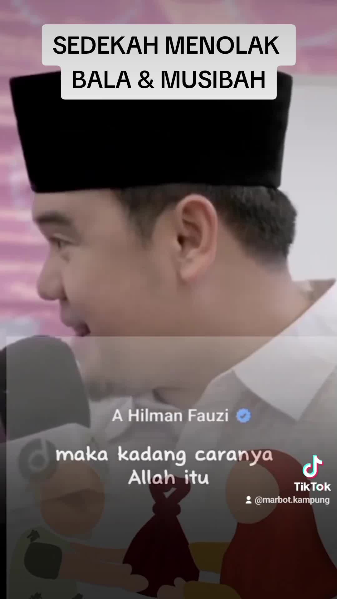 Sedekah menolak bala dan musibah