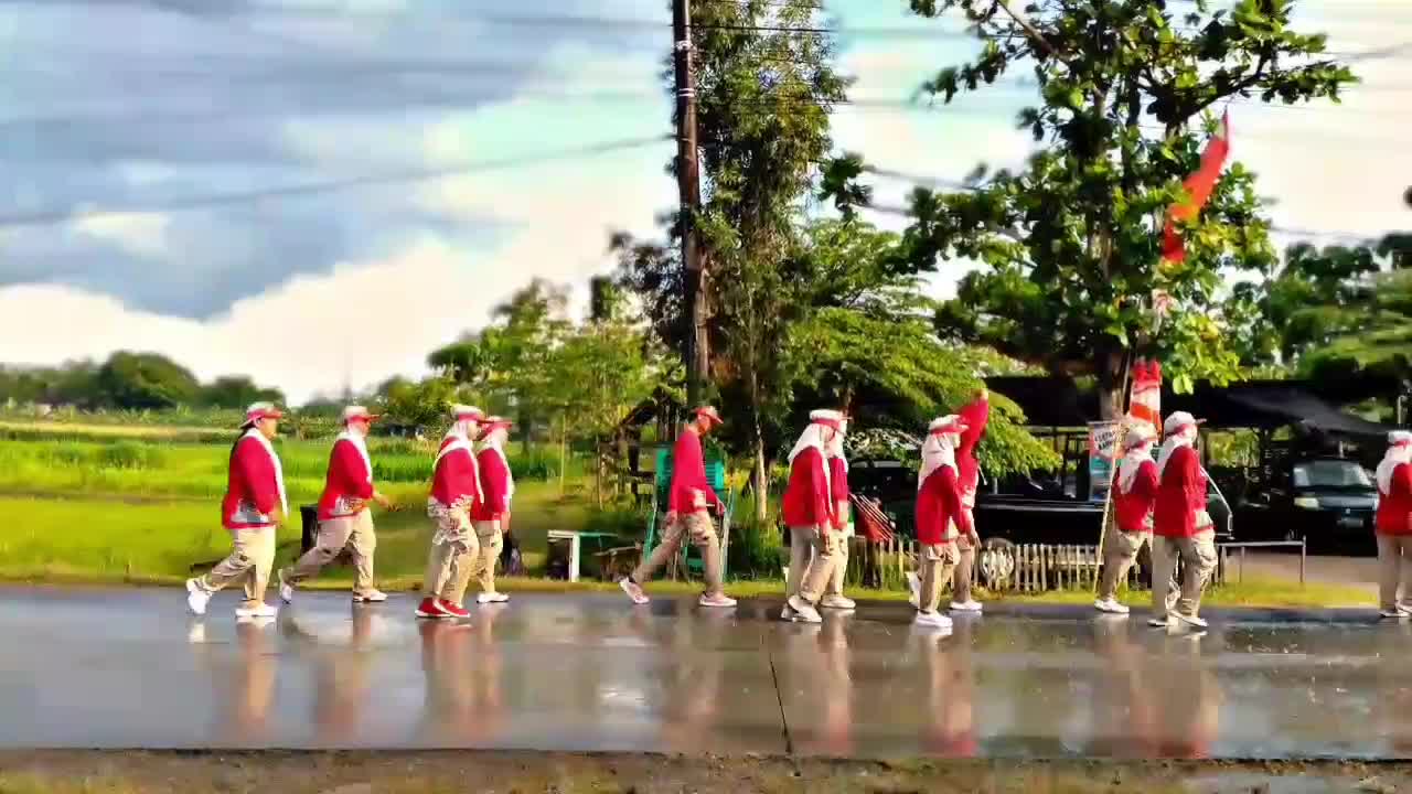 Gerak jalan kec. Tambakrejo