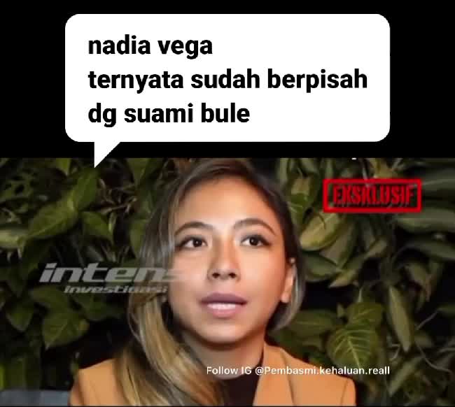 Ternyata sudah menj4nda ... #nadiavega #artis 