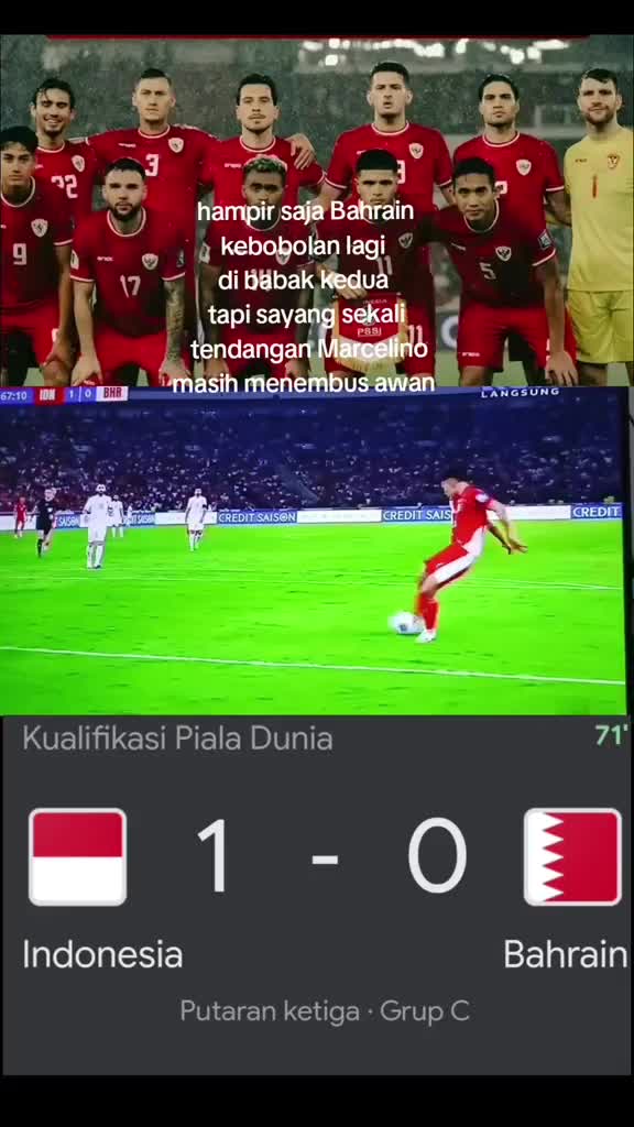 Tendangan Marcelino tembus awan 😭 #timnasindonesia #indonesiavsbahrain #skorindonesiavsbahrain #tendanganmarcelino