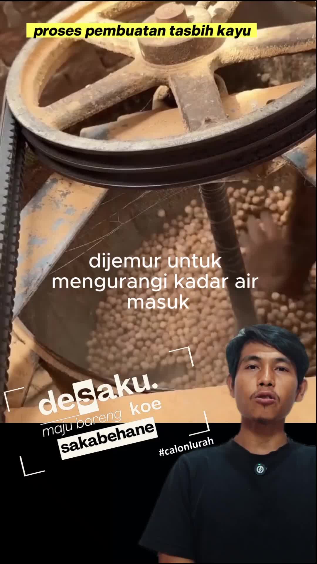 proses pembuatan tasbih kayu #proses  #tasbih #kayu