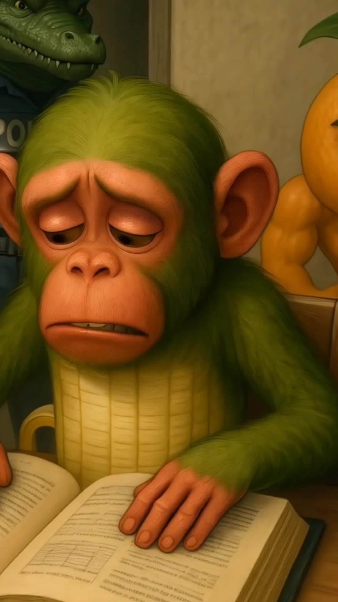 Hari terakir Simpansini bananini di barak militer