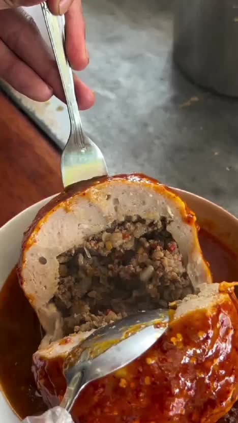 baso oversize yg banyak dagingnya 🤤 #fyp  #soundviral  #Viral 