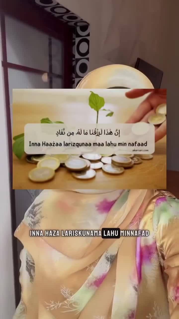 Amalan Rezeki Mengalir Tiada Habis-habis