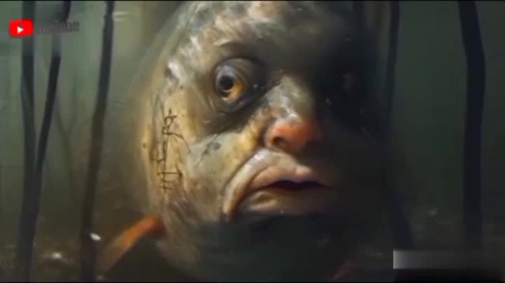 Ikan berwajah manusia muncul di Danau Samsara