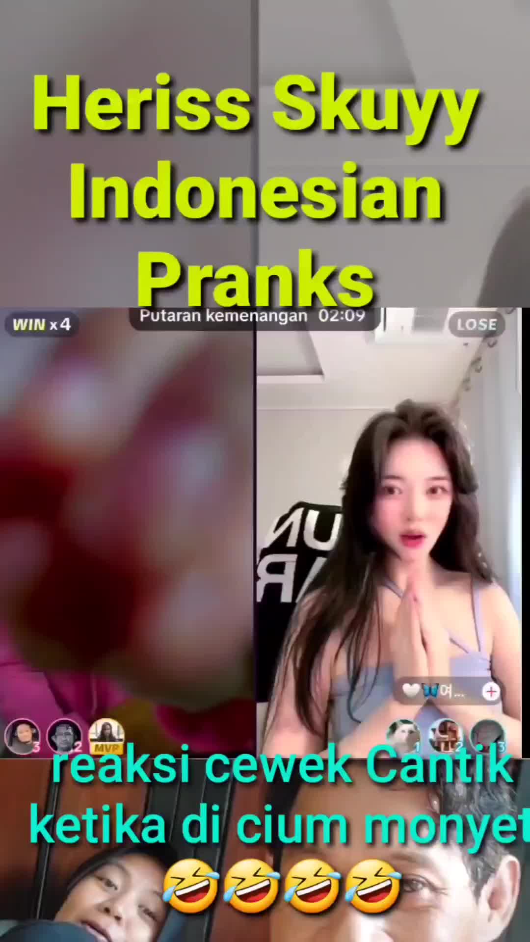 trauma gak tuh #herissskuy #prank #reaction #fyp #trending #lucu 