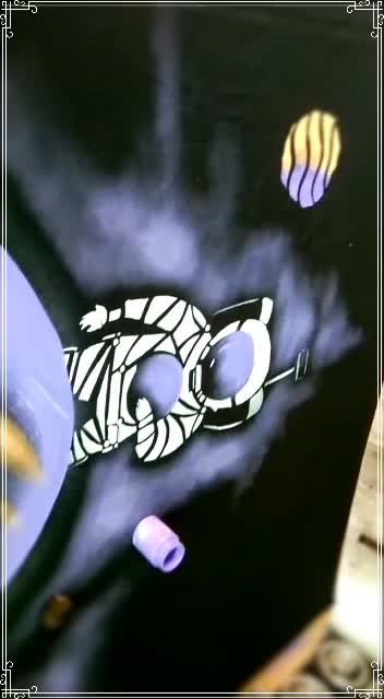  #lukisan indah dengan media yang menarik  #Random anime scene 