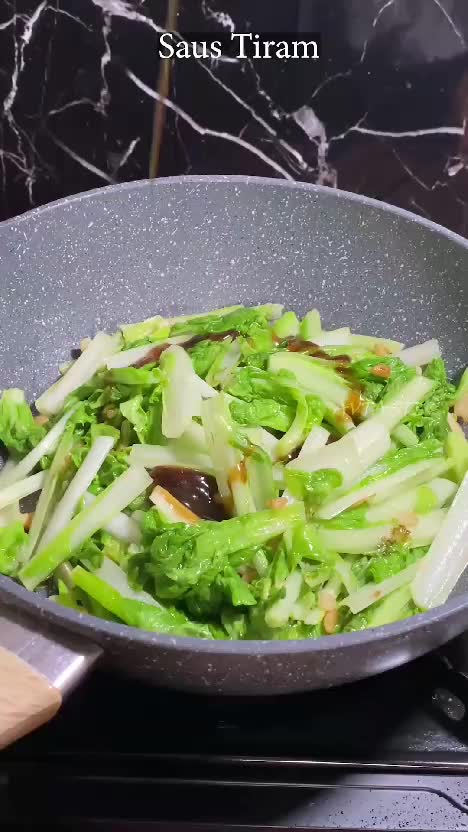 Tumis Sawi Bawang Putih??