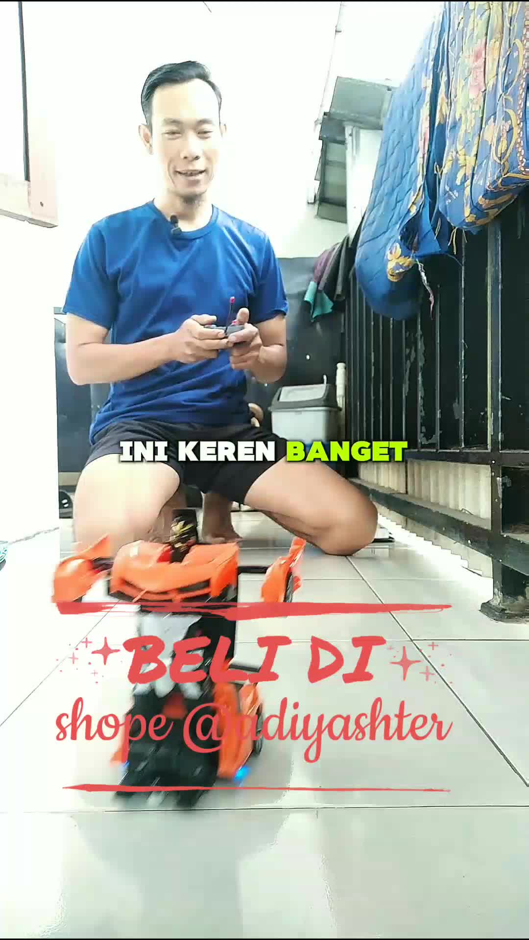 Mainan RC MOBIL RIBOT  #MyFirstVideoOnHot+  #RCTIPlus #HOTrctiplus 