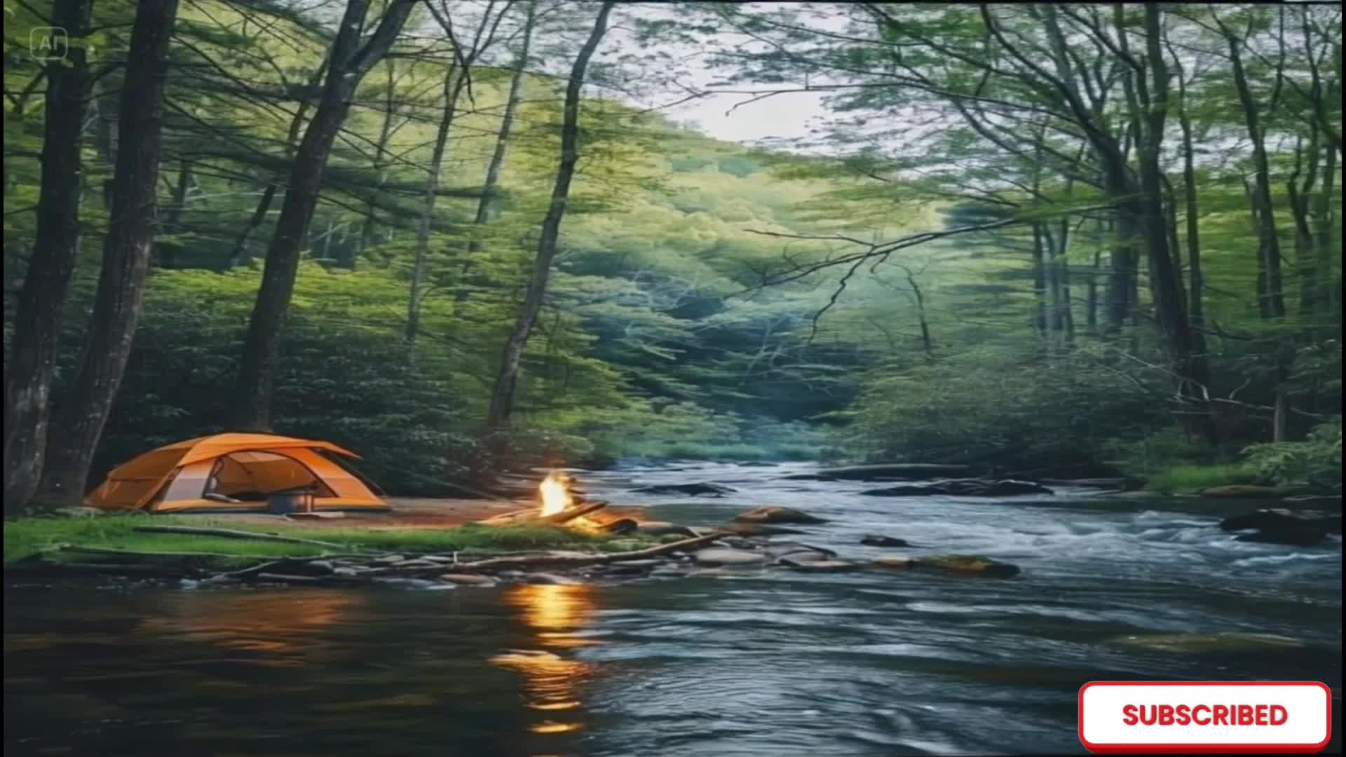 fireplace with water sound  #fyp 