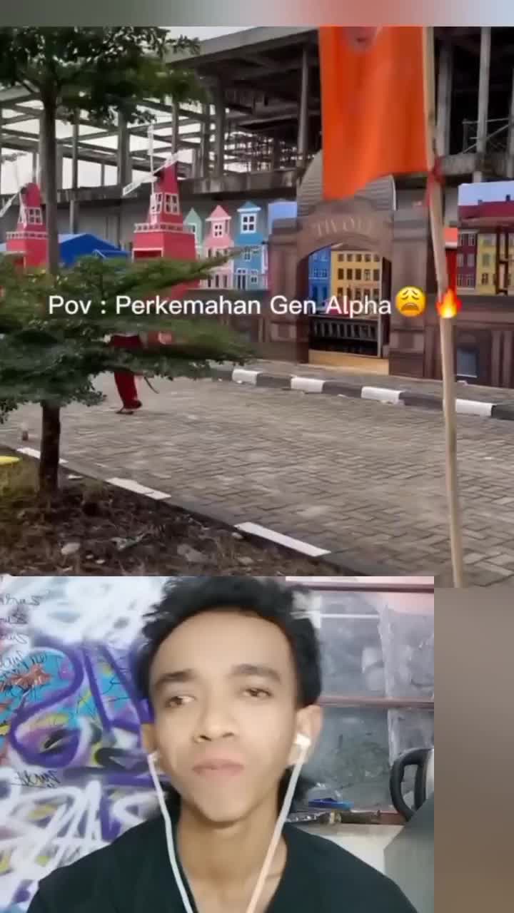 perkemahan gen Alpha ⚠️😂 #reactiont #duett 