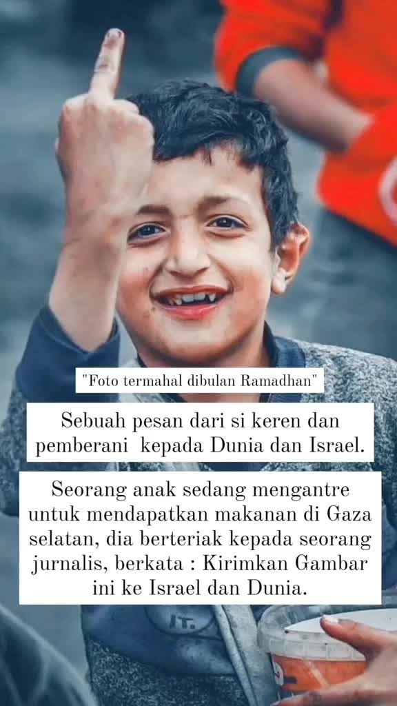 Anak Palestina Ramadhan 2024