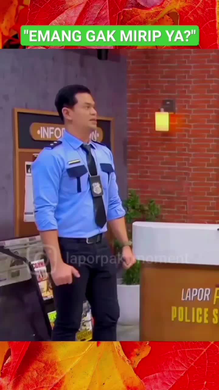 SANGAT MIRIP😁
 #laporpak  #comedy 