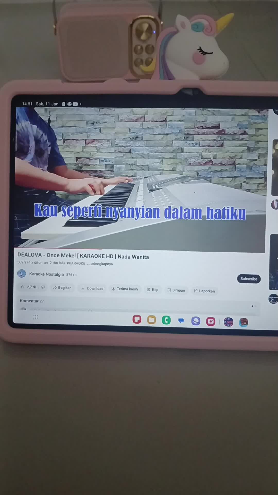 dulu jedar yang main filmny,ngefans banget ? #LaguAmbyar 