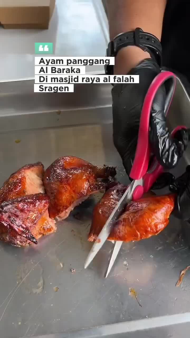Ayam panggang bumbu arab nih guys