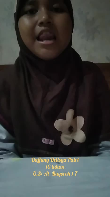 (DAFFANY DELISYA PUTRI) - (10 TAHUN) - (JAKARTA) - (3 JUZ)