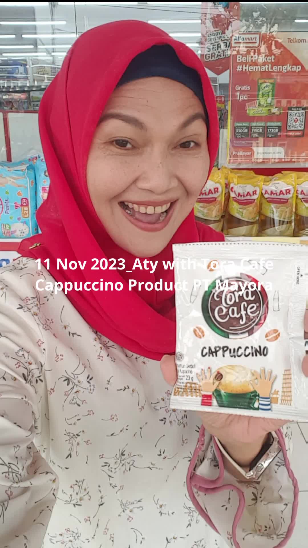 11 Nov 2023_Aty With Tora Cafe Cappuccino Product PT Mayora