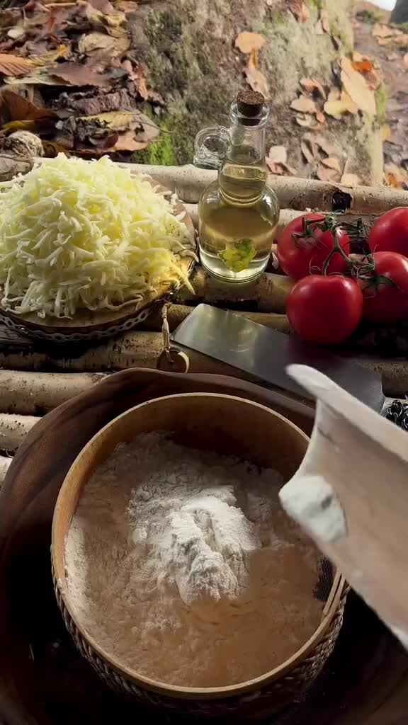 serunya memasak outdoor #food #camping #cooking 