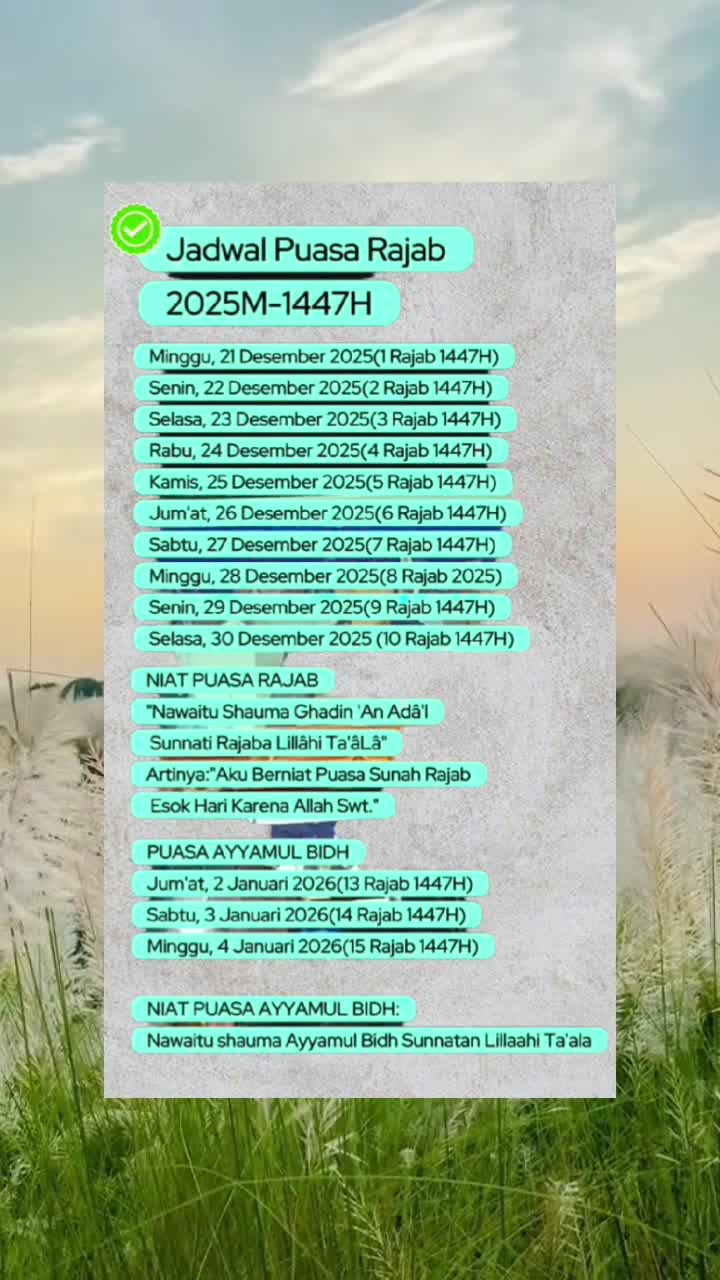 MasyaAllah tidak terasa sudah sampai di bulan Rajab  #short  #HOTrctiplus  #RCTIPlus  #fyp 