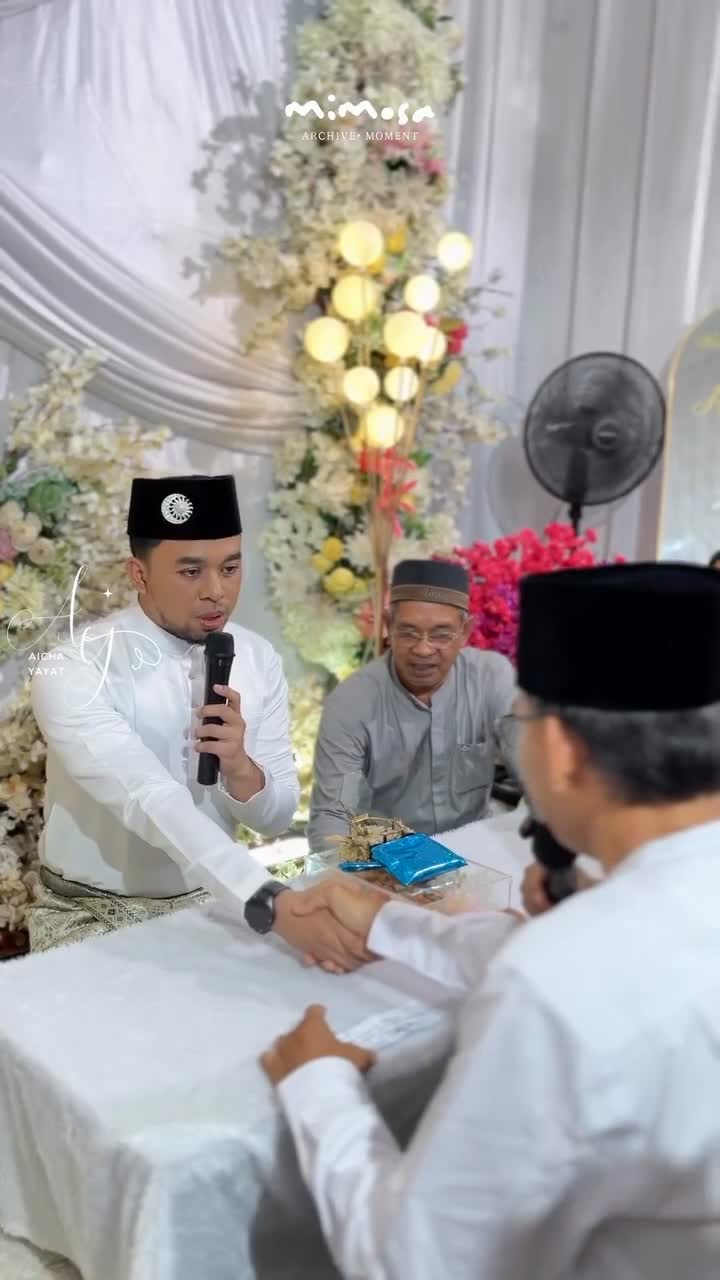 Happy wedding aica , masyaallah cantiknya pengantinku ini