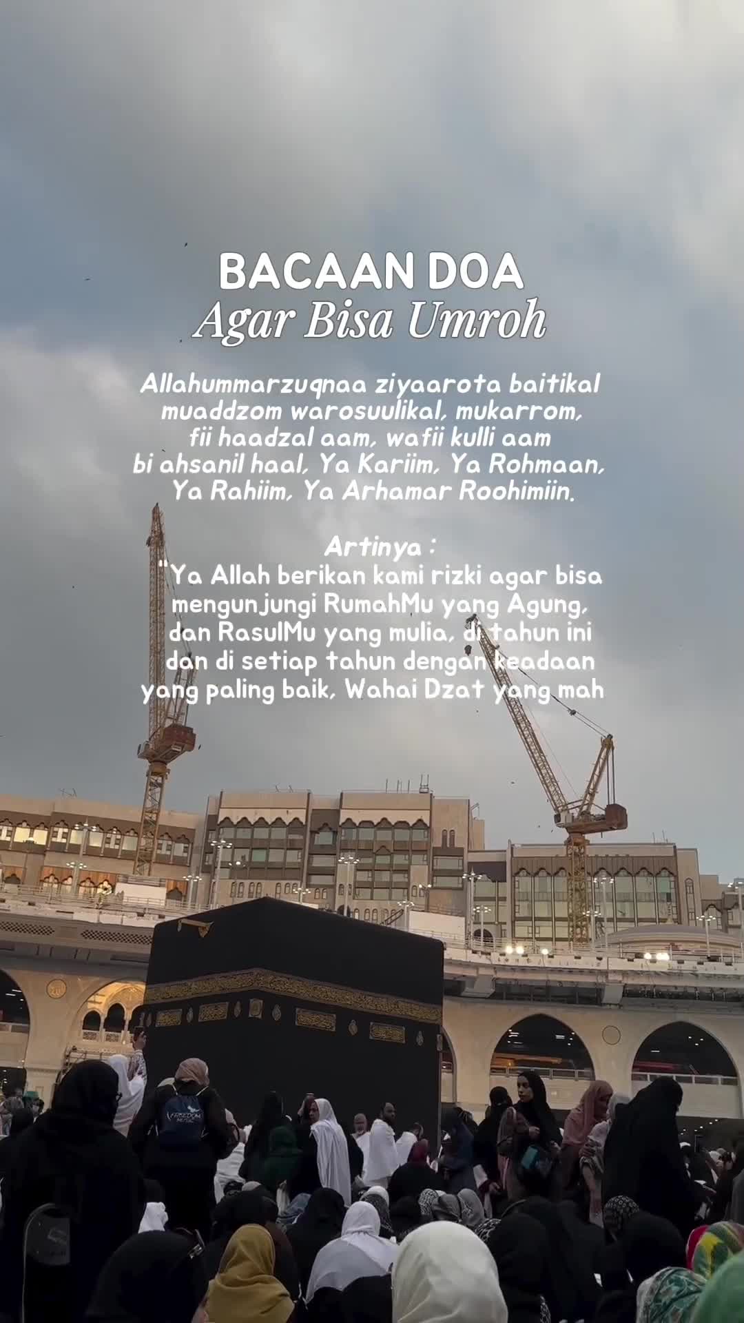Do'a agar bisa umroh