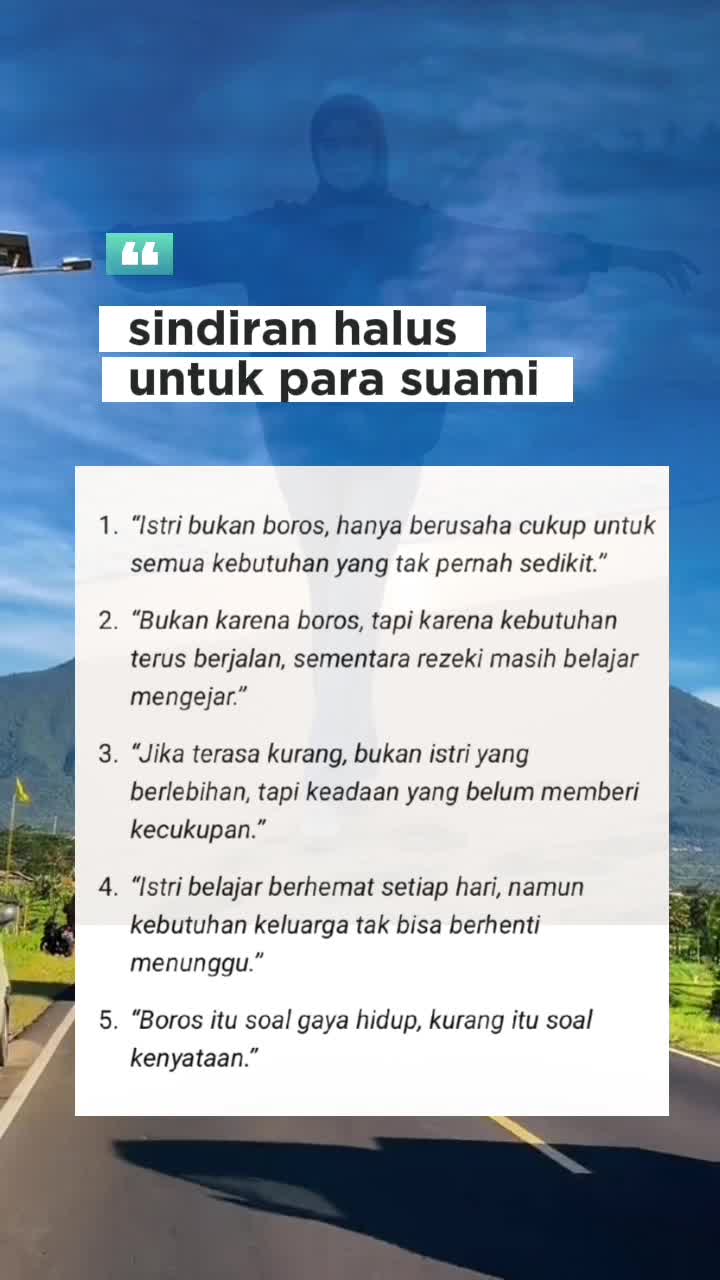 sindiran halus untuk para suami  #short  #HOTrctiplus  #RCTIPlus  #qotes 