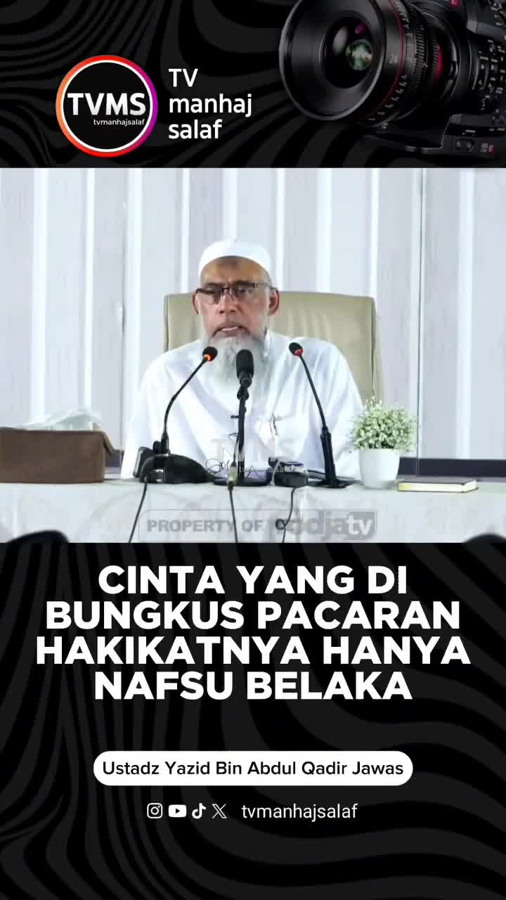 pacaran adalah hawa nafsu yang mengambil manfaat kesenangan yang haram dan mendekatkan diri kepada kemaksiatan #sunnah #kajian #islam #kajia