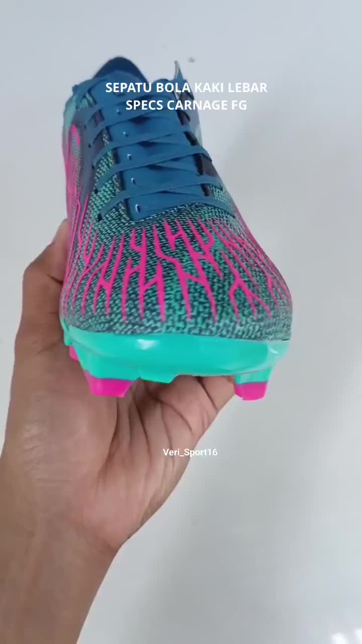 SEPATU BOLA KAKI LEBAR.
SPECS CARNAGE FG.
Rp.579.800 JADI Rp.325.000.

VERI SPORT ORIGINAL GAK HARUS MAHAL.
ORDER KLIK ???

WA : 08522784353