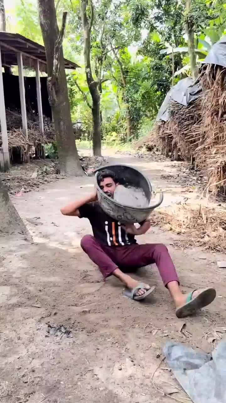 niatnya mau jahil #videolucu  #lucu 