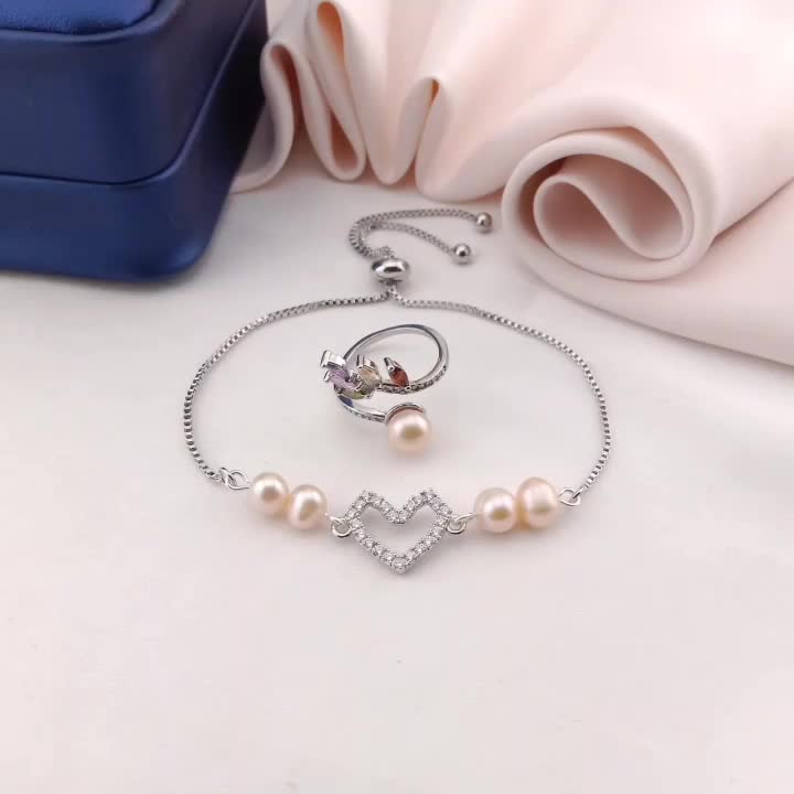 gelang dan cincin mutiara