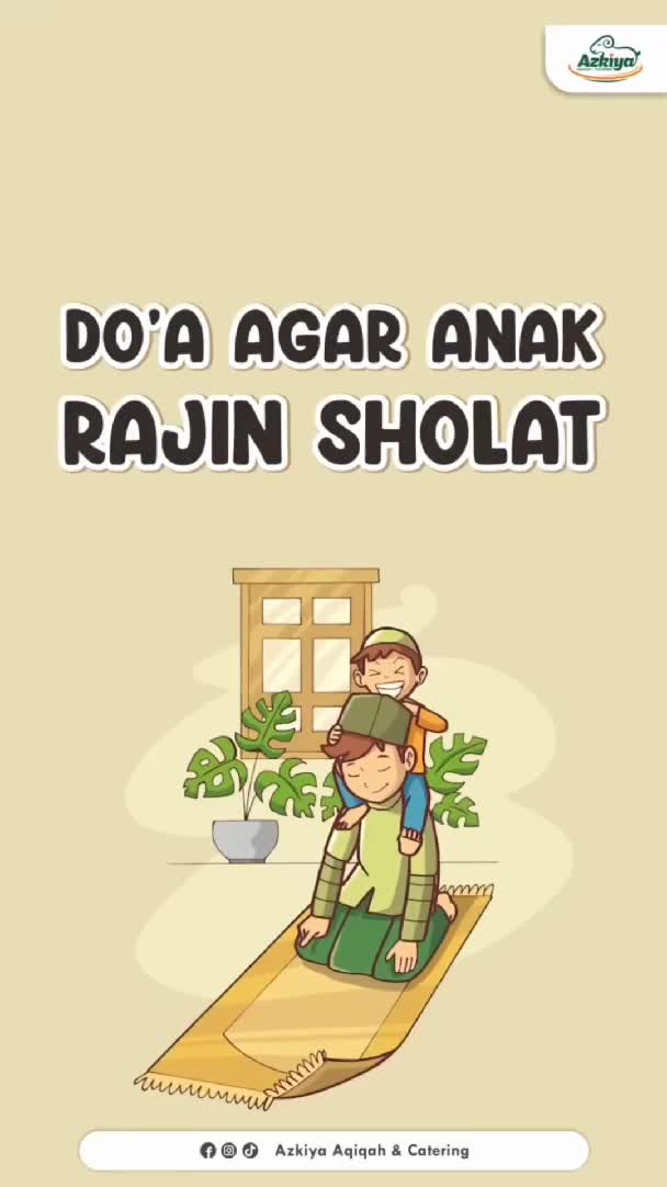 doa anak rajin sholat