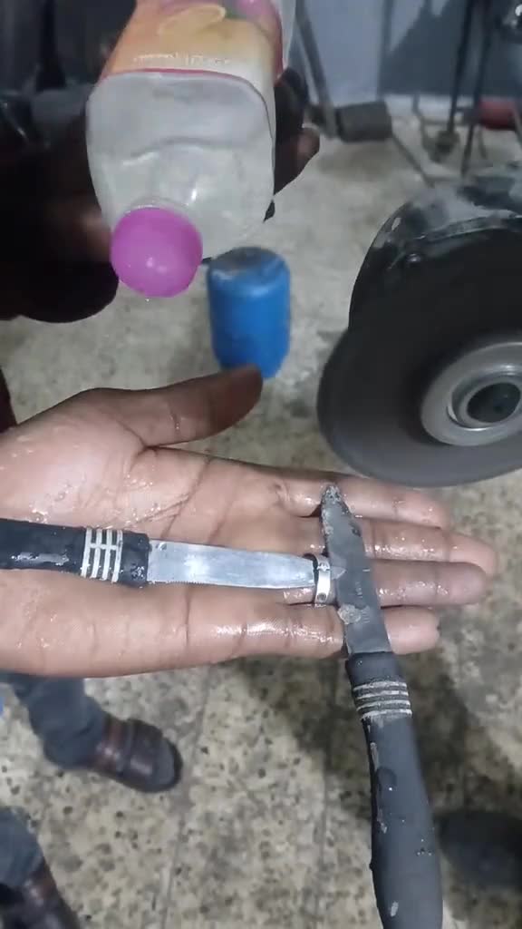 copotin cincin pakai gerinda