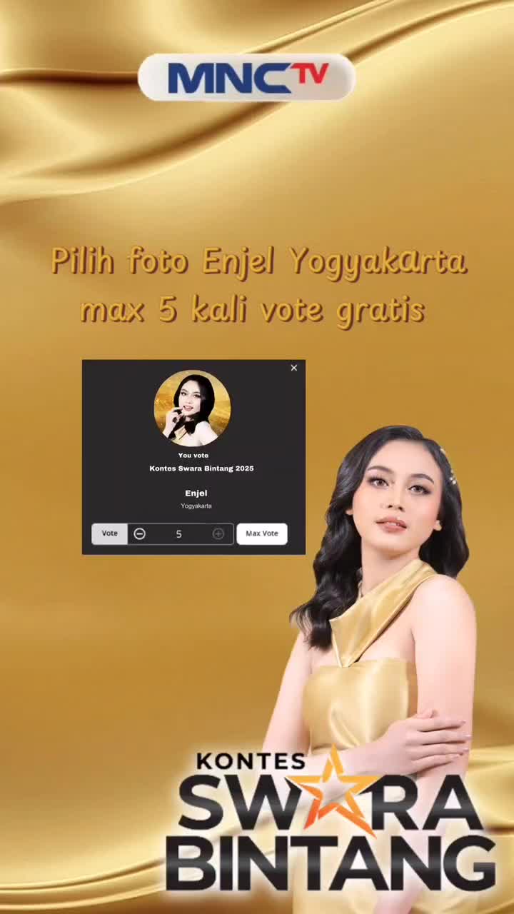 mohon dukungannya... enjel yogyakarta.... 