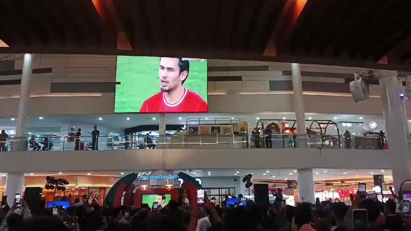 indonesia raya berkumandang di Metland Cileungsi