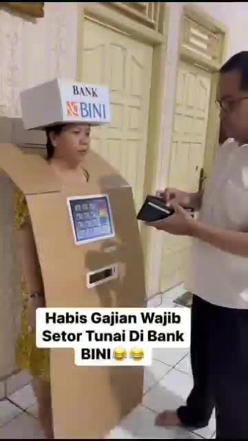 SETOR TUNAI DI BANK BINI