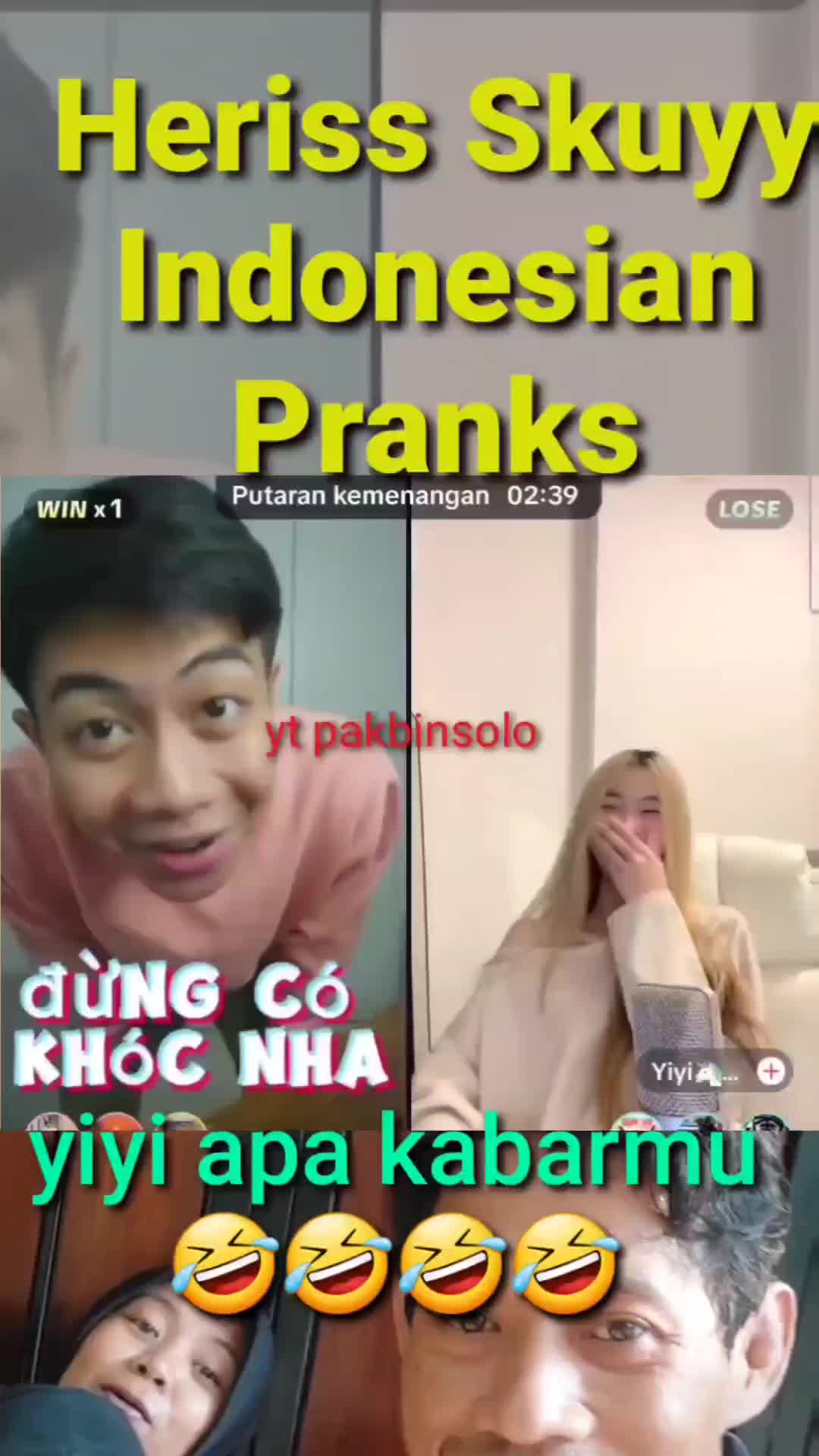 apa kabar yi #herisskuy #prank #fyp #lucu 