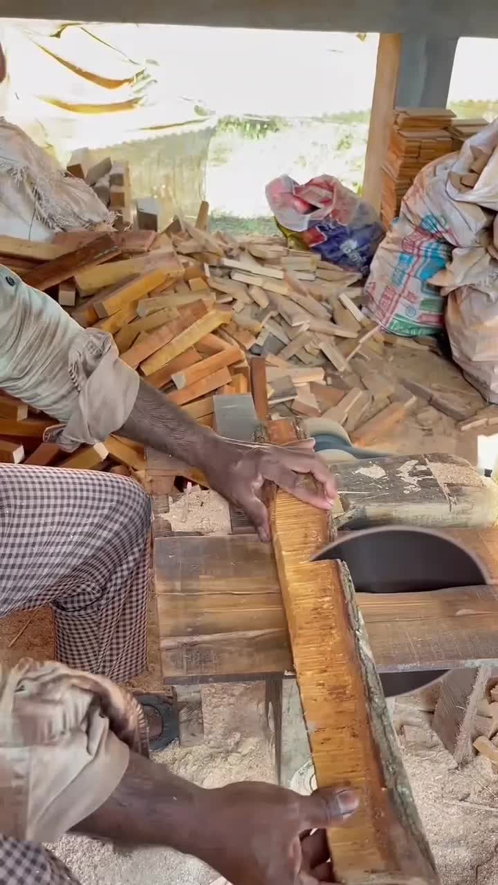 Cuma Dari Kayu, Jadi Sisir Ringan dan Estetik ?  #shorts 