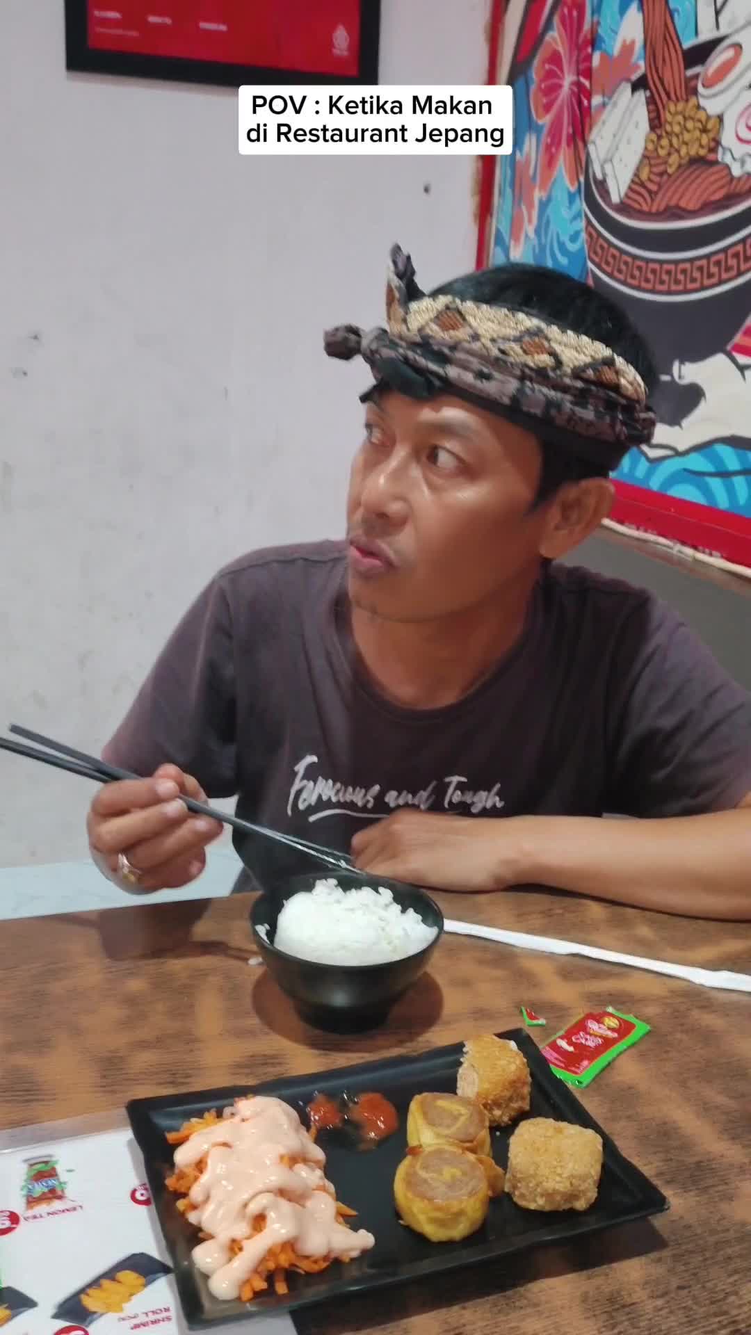 Ketika Makan di restaurant jepang  #komedi  #RCTIPlus 