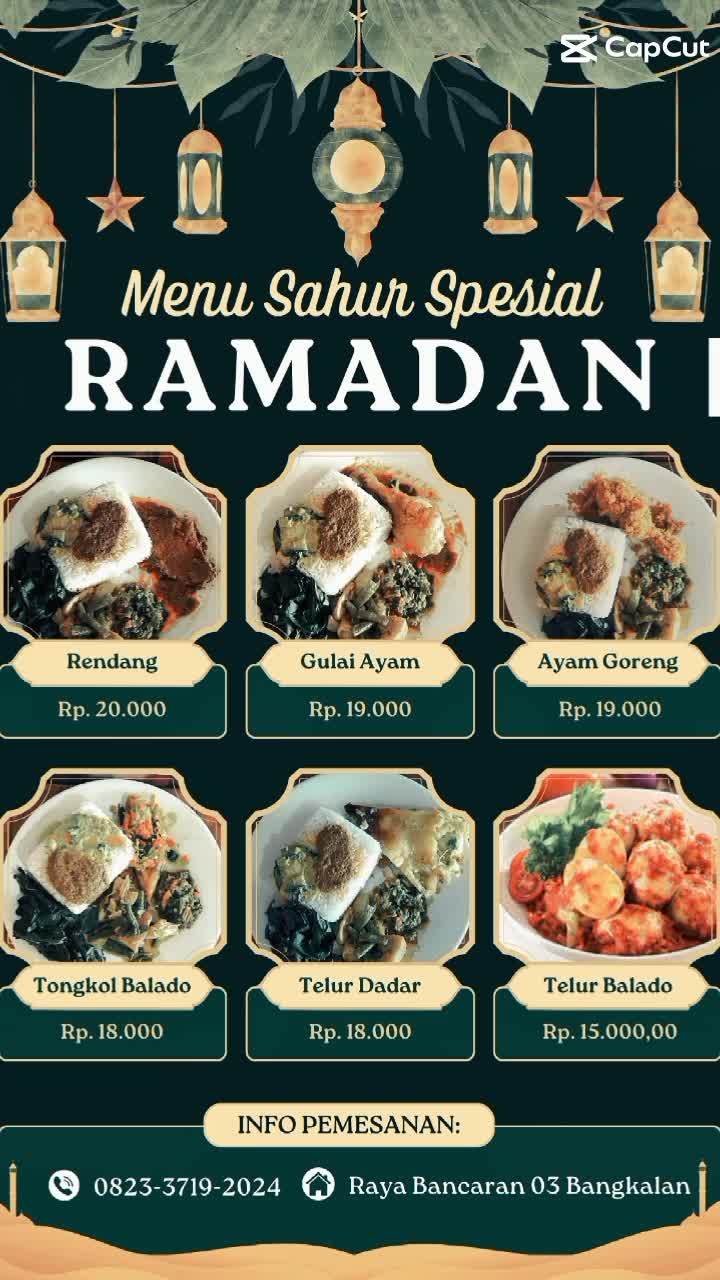 Menu Sahur Spesial Ramadan 2024 di Minang Rayo